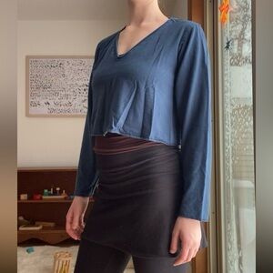 Gaia Conceptions Ritual Wanderer Cropped Shirt